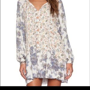 Free People Lucky Loosey Swing Dress M